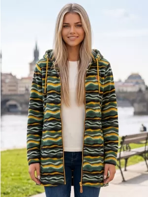 Dámska fleecová mikina ALTISPORT ILANI KHAKI