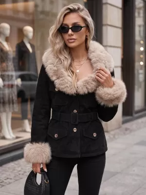 Dámska bunda DSTREET TY5850 ČIERNA