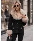 Dámska bunda DSTREET TY5850 ČIERNA