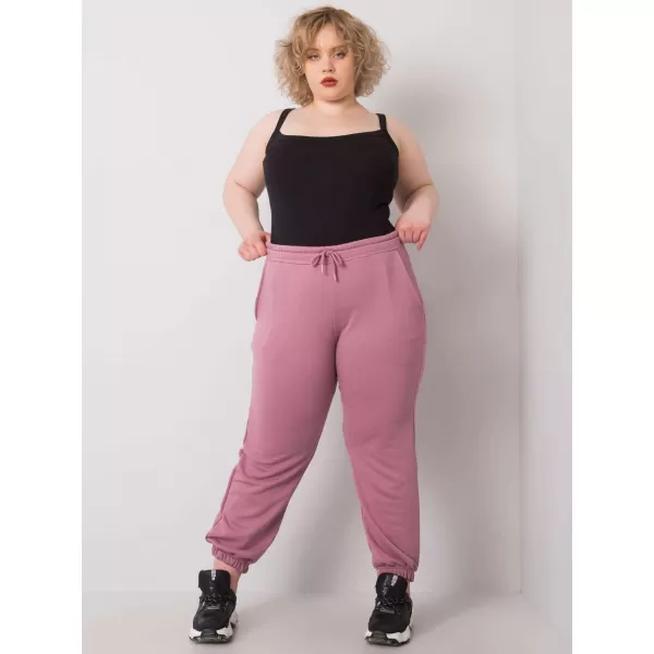  Dámske tepláky BASIC FEEL GOOD RV-DR-6331.86 DARK PINK 