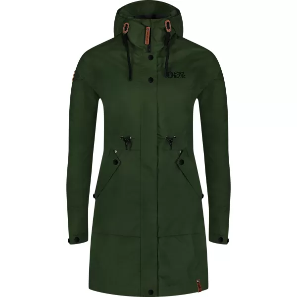  Dámska parka NORDBLANC HINTERLAND NBSJL8319 ZELENÁ 