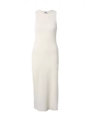 Dámske šaty URBAN CLASSICS TB8276 WHITE/SAND
