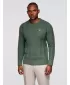 Pánsky sveter OMBRE OM-SWSW-0190 MUTED GREEN