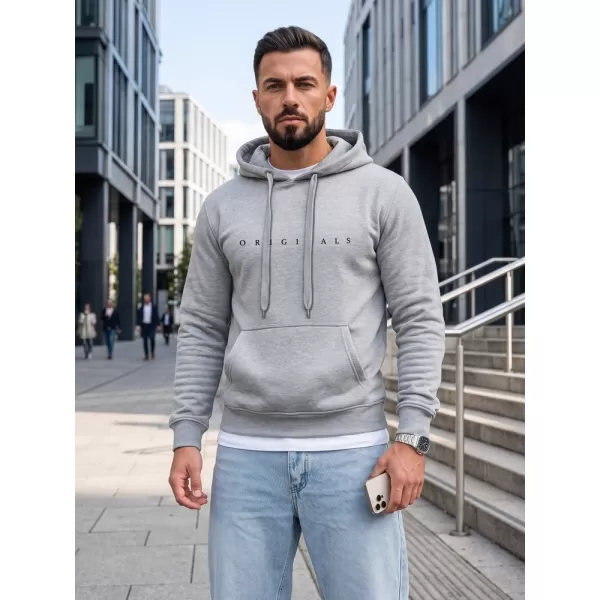  Pánska mikina DSTREET NX5151BX-02-09 SVETLO ŠEDÁ 