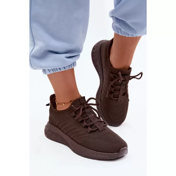  Dámske tenisky BIG STAR SHOES UU274055 BROWN/BEIGE 