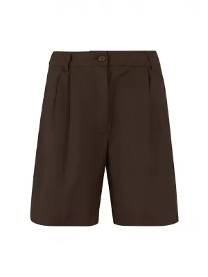 Dámske bermudy URBAN CLASSICS TB7196-00075 BROWN