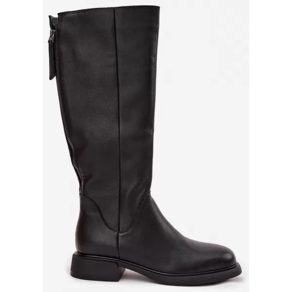  Dámske čižmy S.BARSKI JC62-1036 BLACK 