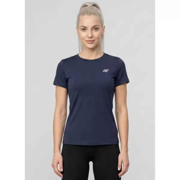  Dámske tričko 4F WMM00TTSHF3306 NAVY 