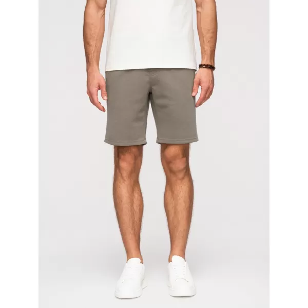  Pánske kraťasy OMBRE OM-SRSK-0124 KHAKI 