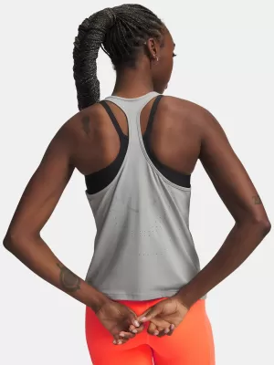 Dámske tielko UNDER ARMOUR UA VELOCITI PRO TANK 6009538-069 ŠEDÁ