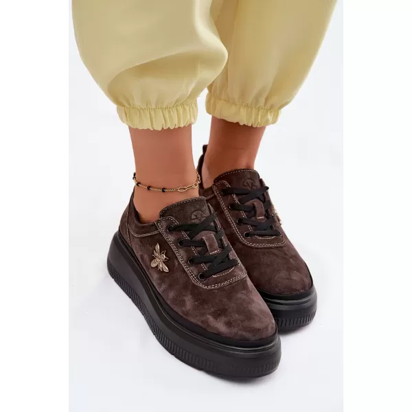  Dámske tenisky VINCEZA 41523 BROWN 