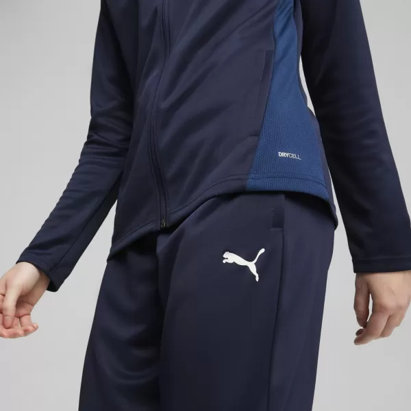  Dámska bunda PUMA TEAMGOAL TRAINING JACKET WMN 658635-06 PUMA NAVY/WHITE/PERSIAN BLUE 