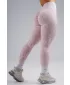 Kompresné push-up legíny s leopardím vzorom NEBBIA PRIMAL 849 PINK LEOPARD
