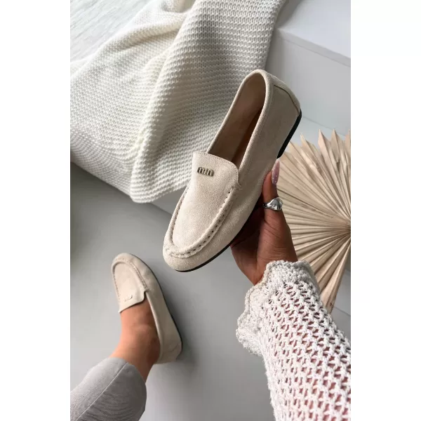 Dámske mokasíny BOTO QQ-273 BEIGE 