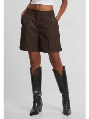Dámske bermudy URBAN CLASSICS TB7196-00075 BROWN
