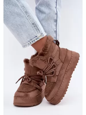 Dámske snehule BOTO 9077 MOCHA