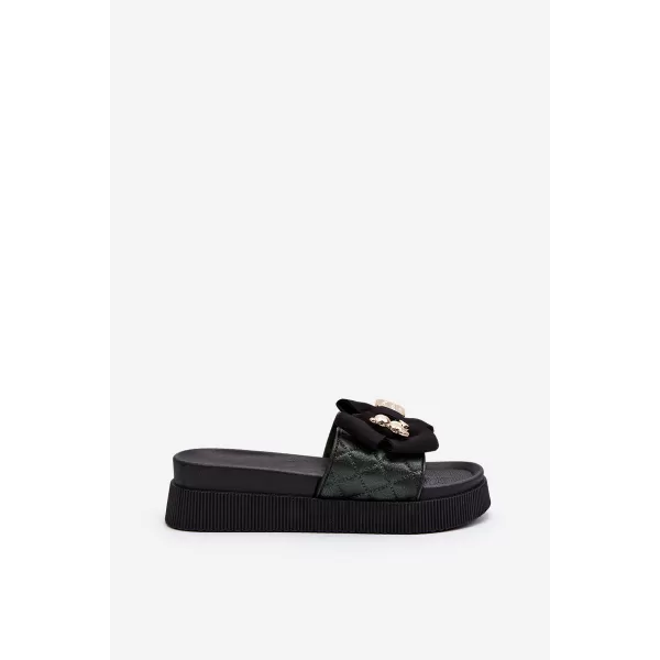  Dámske žabky BOTO SP50-1/BG146P BLACK 