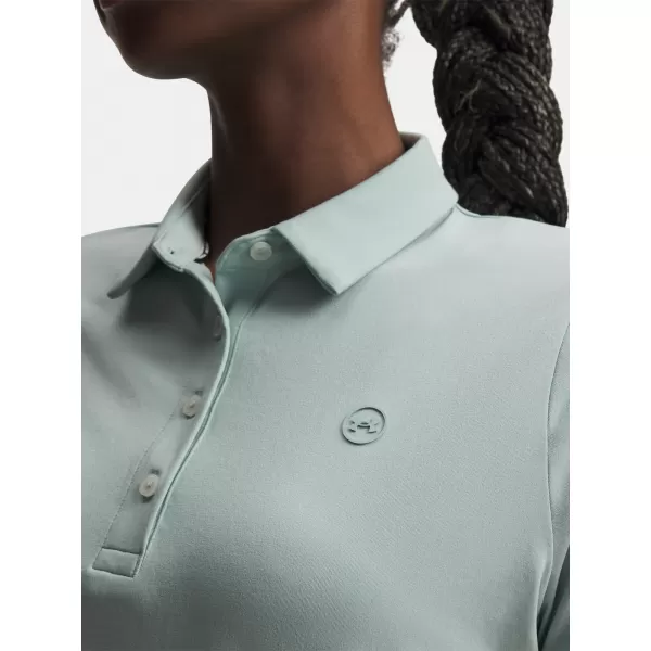  Dámske tričko UNDER ARMOUR UA ARMOURDRY SS POLO 6009805-477 MODRÁ 