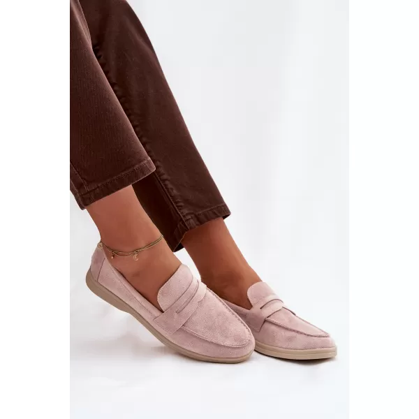  Dámske mokasíny BOTO QQ-278 PINK 