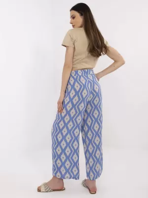 Dámske nohavice SUBLEVEL D73771M62237H BLUE