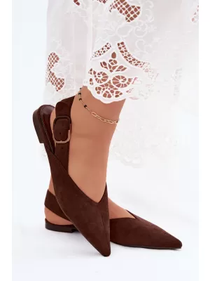 Dámske baleríny BOTO 9755 BROWN