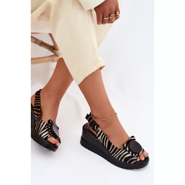  Dámske sandále ARTIKER 58C0295 BLACK 