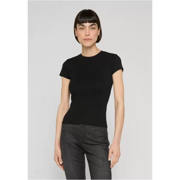  Dámske tričko URBAN CLASSICS TB8569-00007 BLACK 