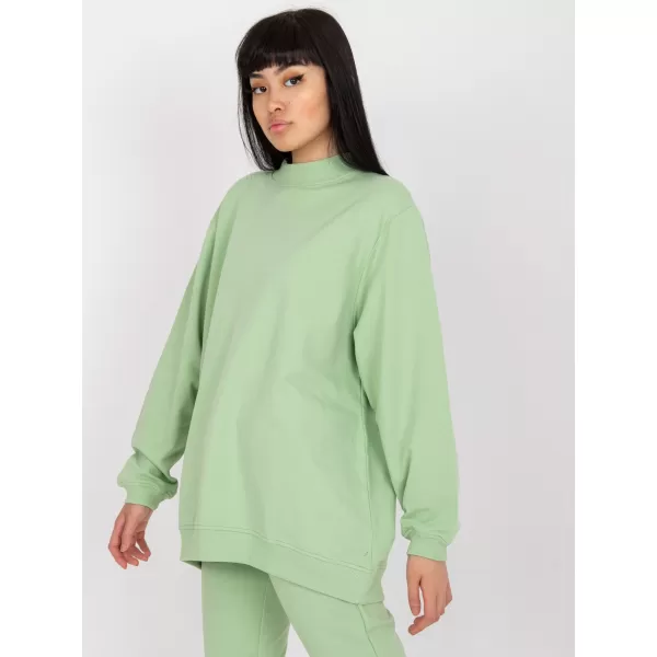  Dámska mikina BASIC FEEL GOOD AP-BL-A-R001 PISTACHIO 