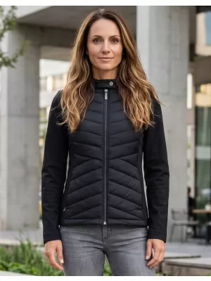 Dámska hybridná bunda MALFINI PREMIUM CROSS 556 ČIERNA