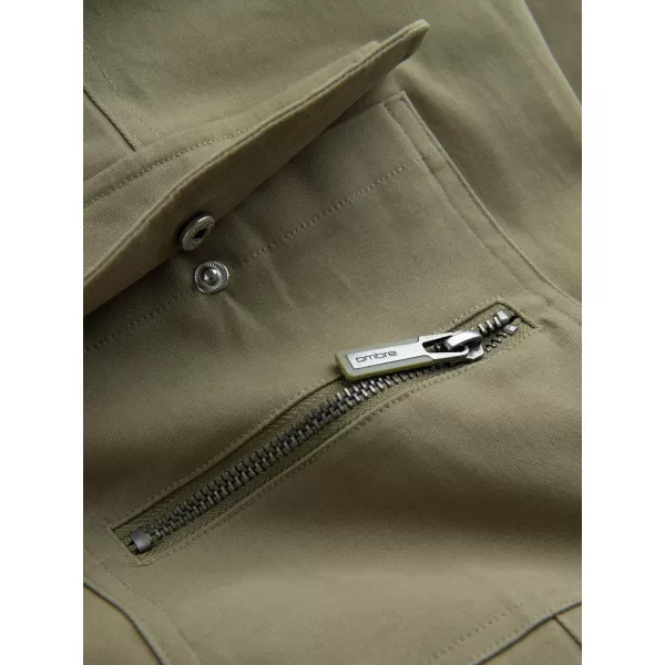  Pánske nohavice OMBRE P1517 OLIVE 