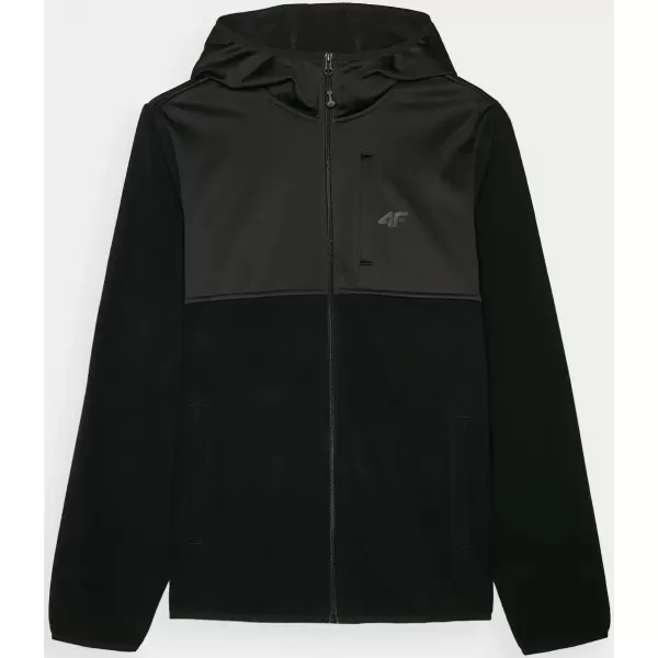  Pánska mikina 4F WMM00TSWSM1768 DEEP BLACK 