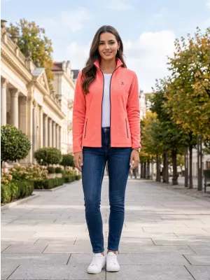 Dámska fleece mikina ALTISPORT ALW002852 SUNSET MELÍR