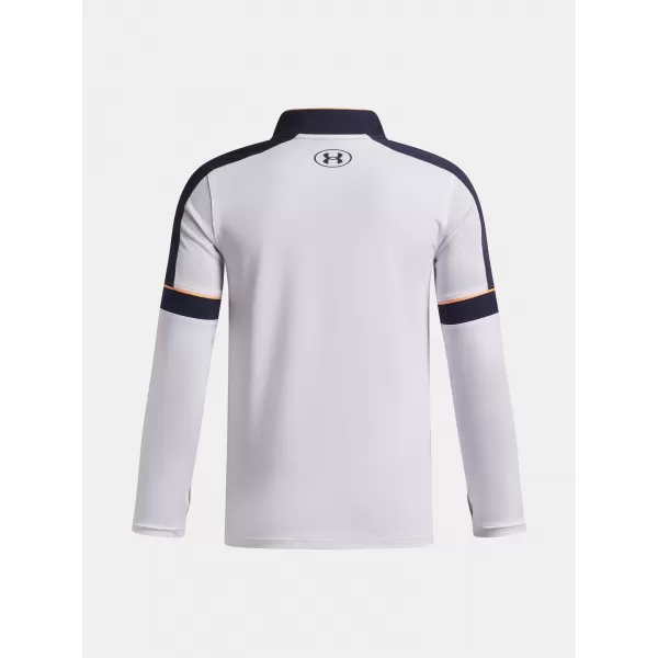  Chlapčenská mikina UNDER ARMOUR UA B CHALLENGER TRAINING QZ 6004080-100 BIELA 