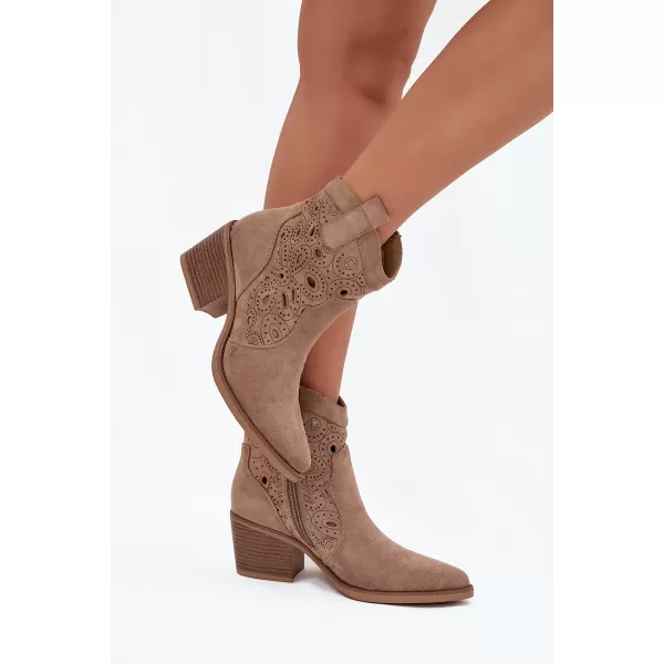  Dámske topánky BOTO 25BT02-9452 FANGO/BEIGE 