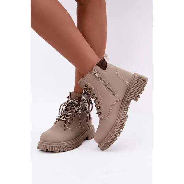  Dámske snehule BOTO 25BT26-9118 KHAKI 