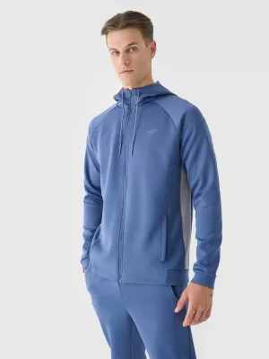 Pánska mikina 4F WAW25TSWSM1930 DENIM