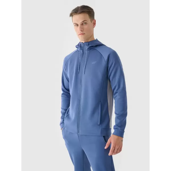  Pánska mikina 4F WAW25TSWSM1930 DENIM 