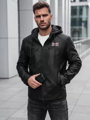 Pánska bunda DSTREET TX5147 ČIERNA