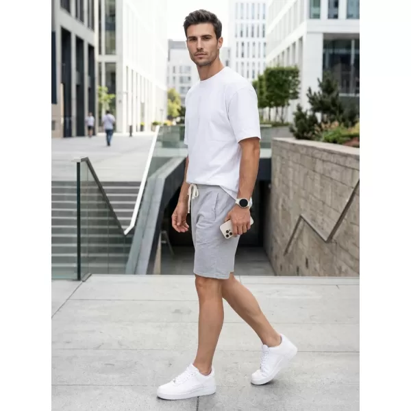  Pánske kraťasy DSTREET SX2621 SVETLO ŠEDÁ 