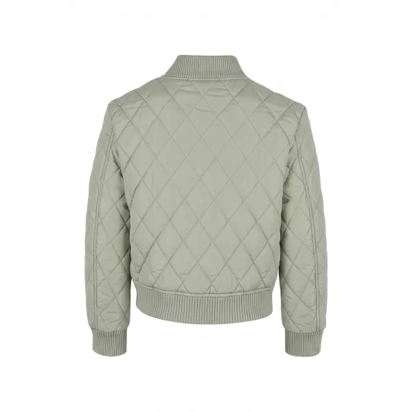  Dievčenská prešívaná bunda URBAN CLASSICS UCK806-03259 SOFT SALVIA 
