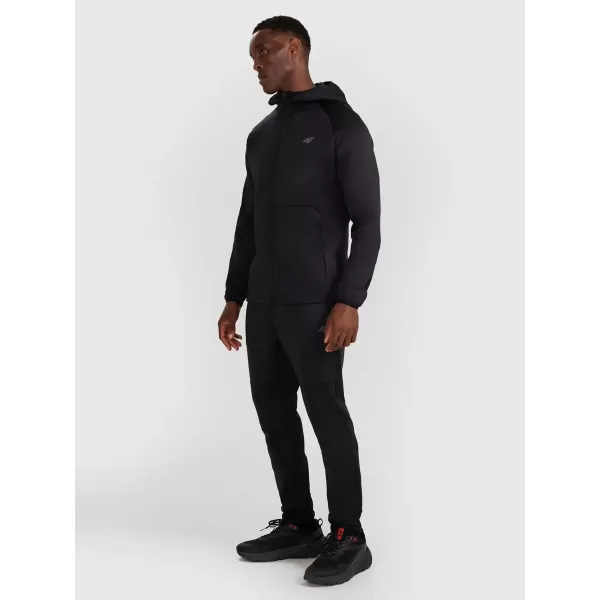  Pánska funkčná mikina 4F WMM00TFSWM654 DEEP BLACK 