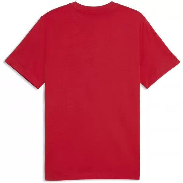  Pánske tričko PUMA GRAPHICS BOX TEE 69436611 FOR ALL TIME RED 