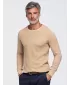 Pánsky sveter OMBRE OM-SWSW-0119 SAND