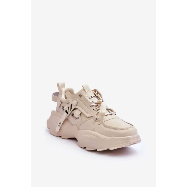  Dámske športové topánky GOE MM2N4015 BEIGE 