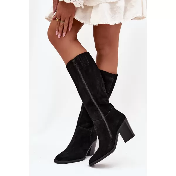  Dámske čižmy BOTO 2704 BLACK 