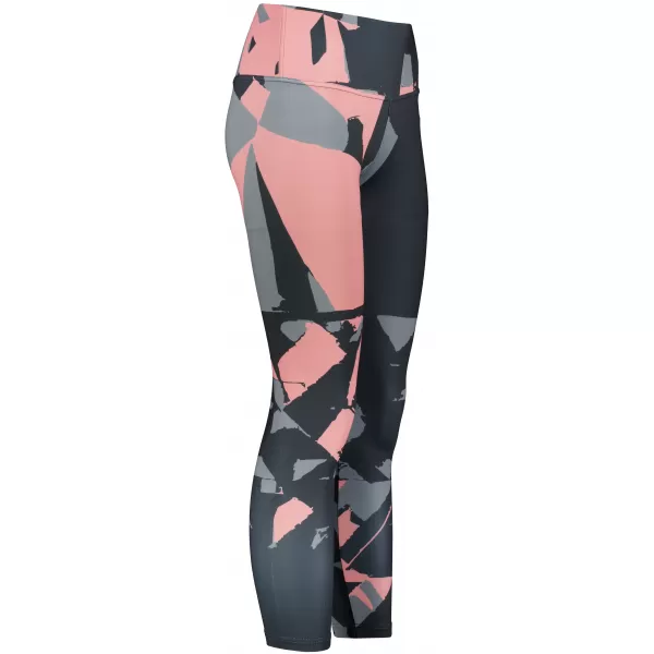  Dámske dlhé legíny premium (nové veľkosti) ALTISPORT VOJ/ALW080LEG05 ČIERNA-LOSOSOVÁ 