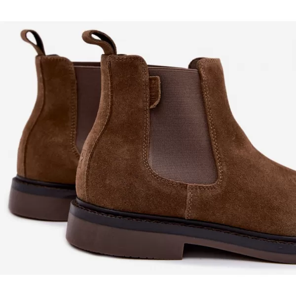  Pánske topánky BIG STAR SHOES UU174277 BROWN/BEIGE SHADOWS 