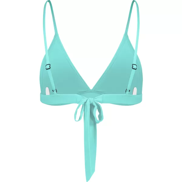  Dámske bikiny - vrchný diel NORDBLANC WATERFALL NBSSS8213 TYRKYSOVÁ 