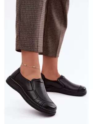 Dámske poltopánky VINCEZA 107241 BLACK