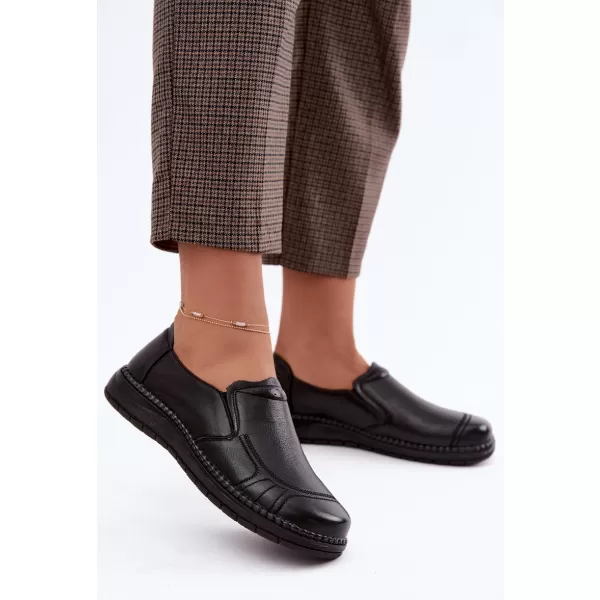  Dámske poltopánky VINCEZA 107241 BLACK 